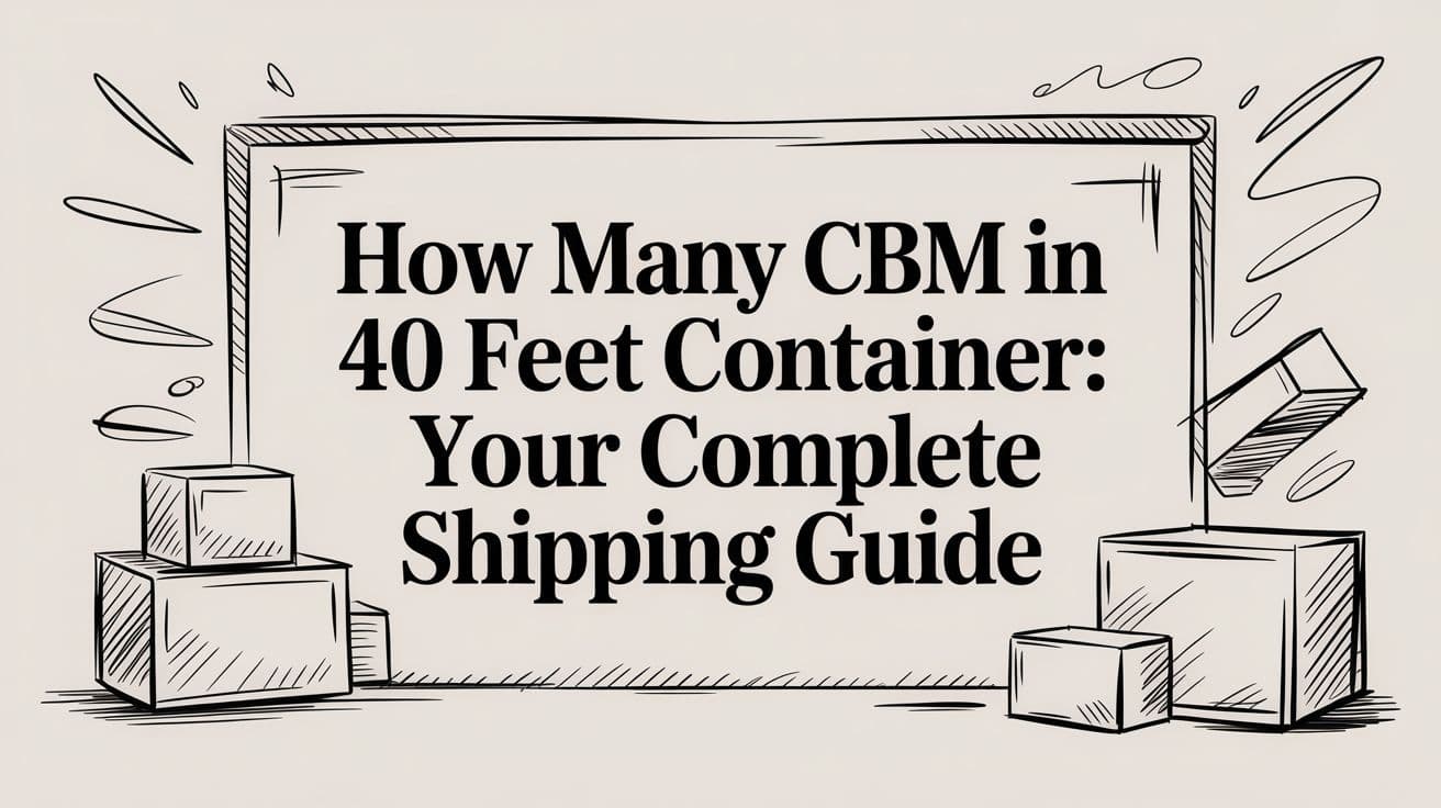 How many cbm in 40 feet container: Your Complete Shipping Guide