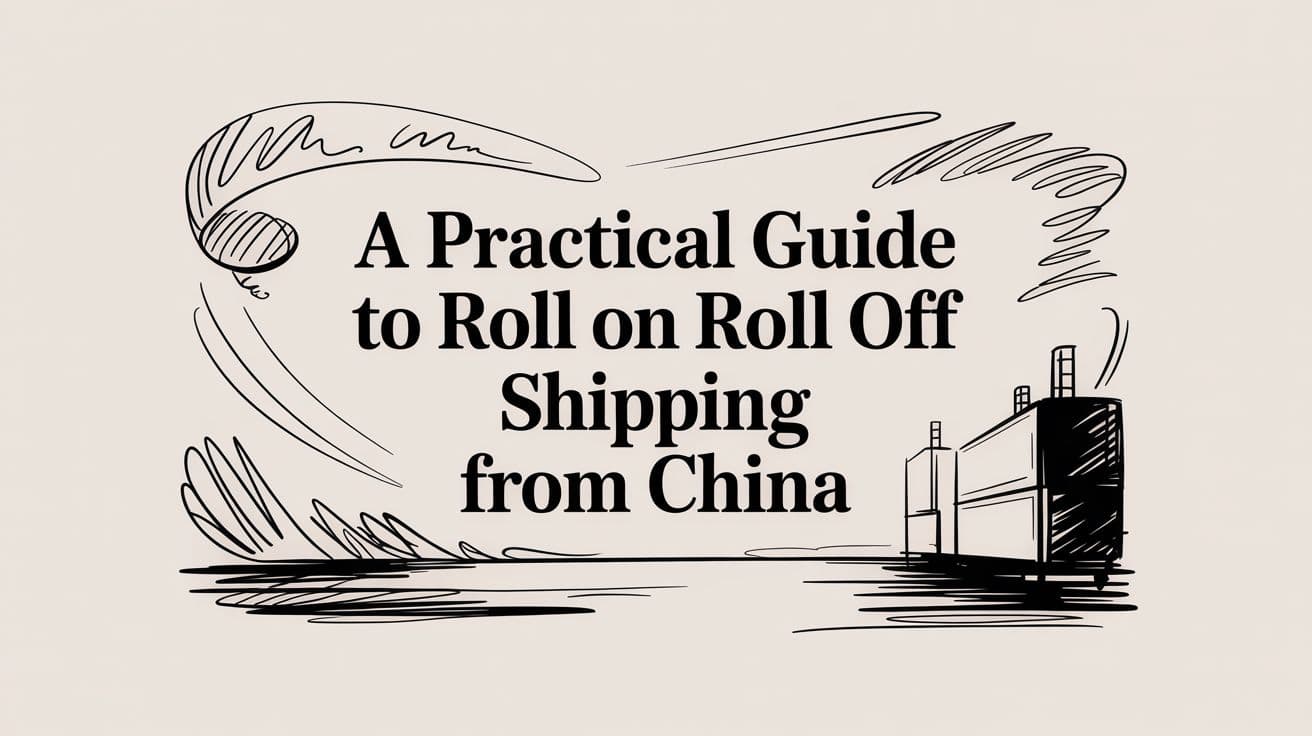 A Practical Guide to Roll On Roll Off Shipping From China