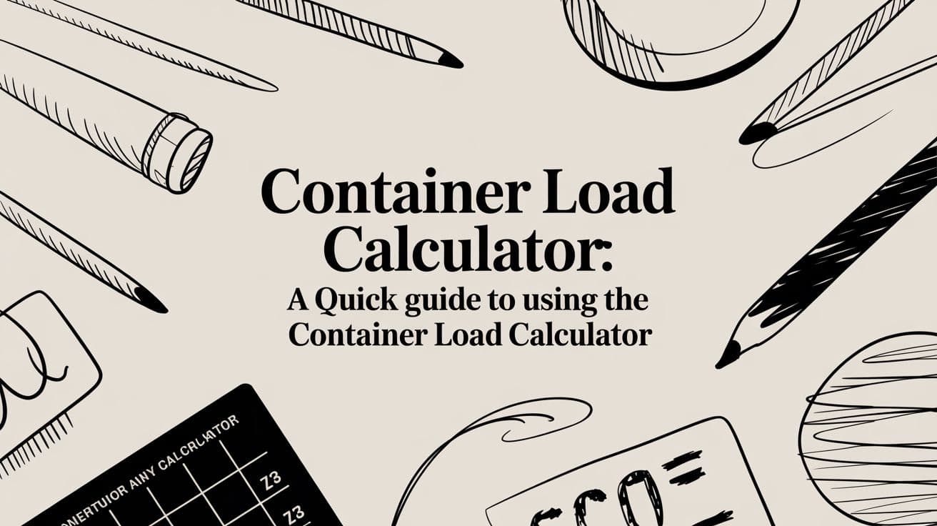 Container Load Calculator: A Quick Guide to Using the container load calculator
