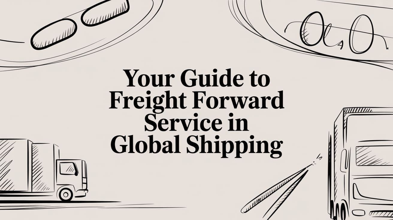Your Guide to Freight Forward Service in Global Shipping
