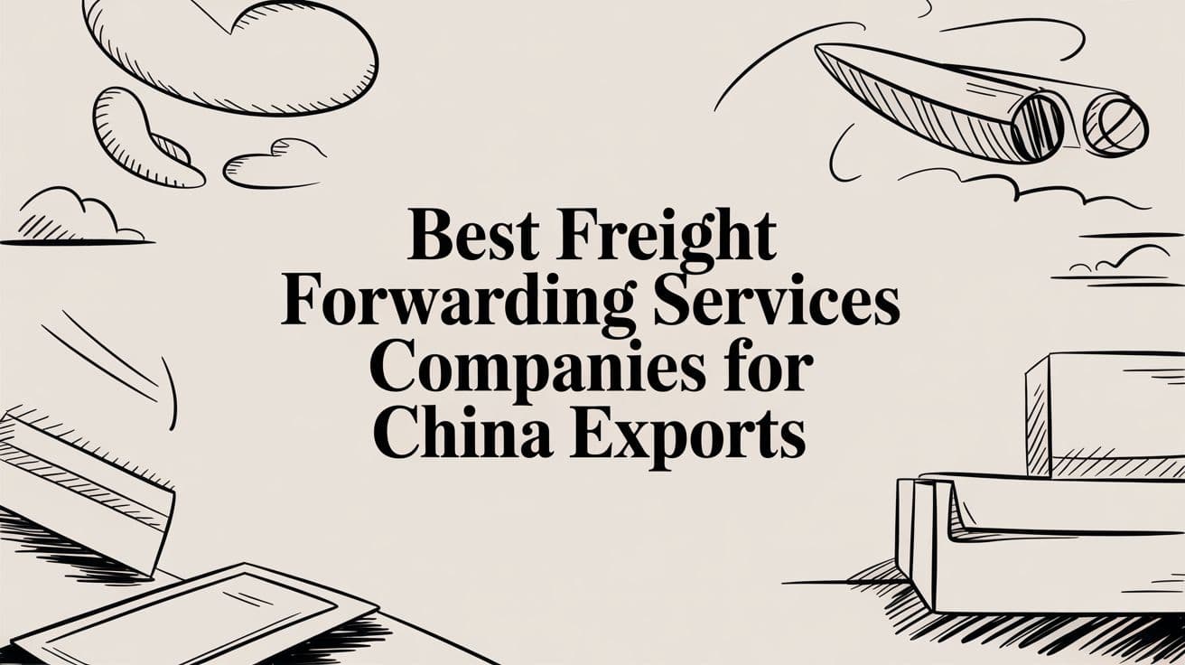 Best freight forwarding services companies for China exports