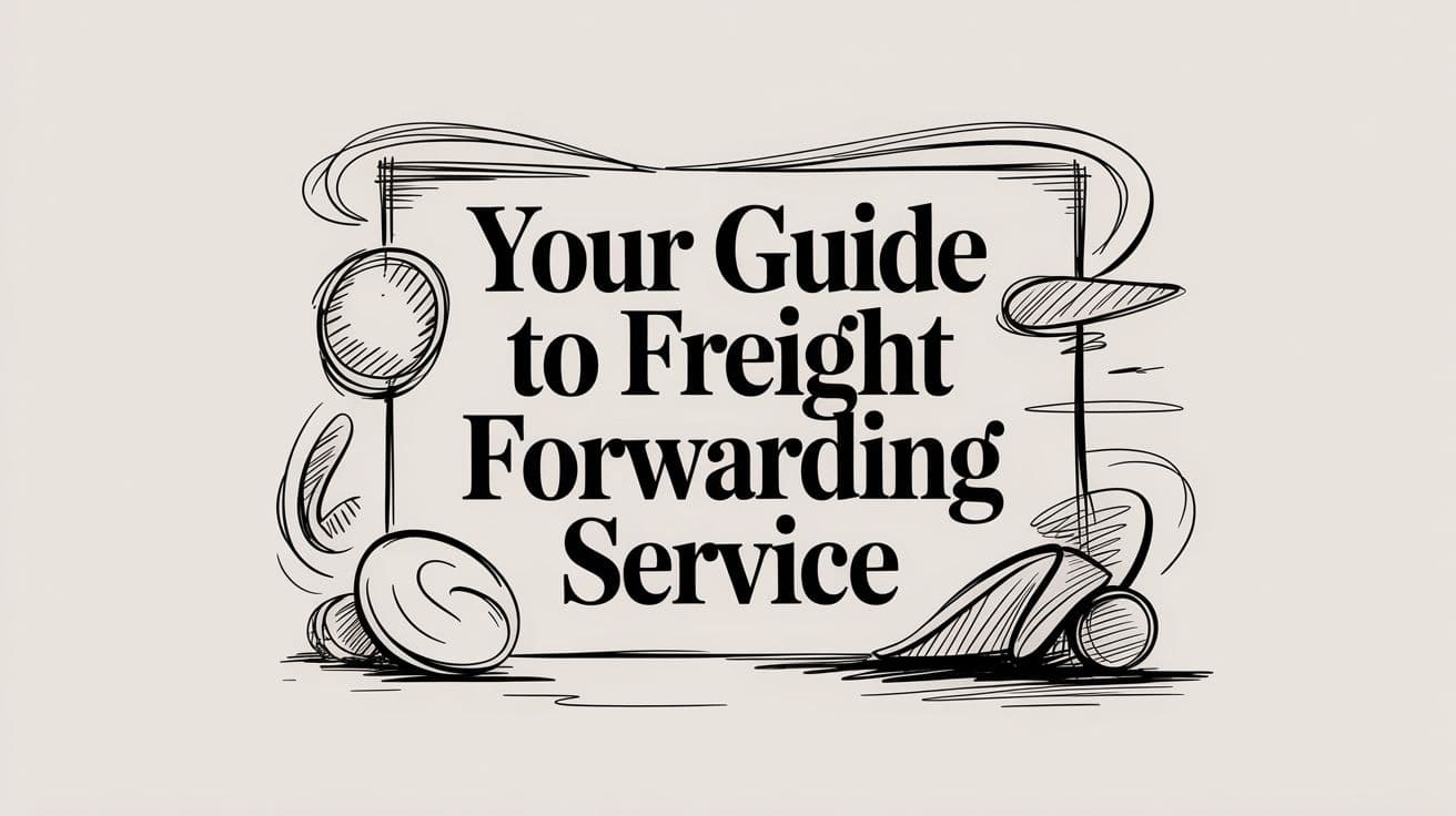 Your Guide to Freight Forwarding Service