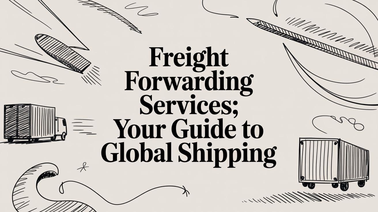 Freight forwarding services: Your guide to global shipping