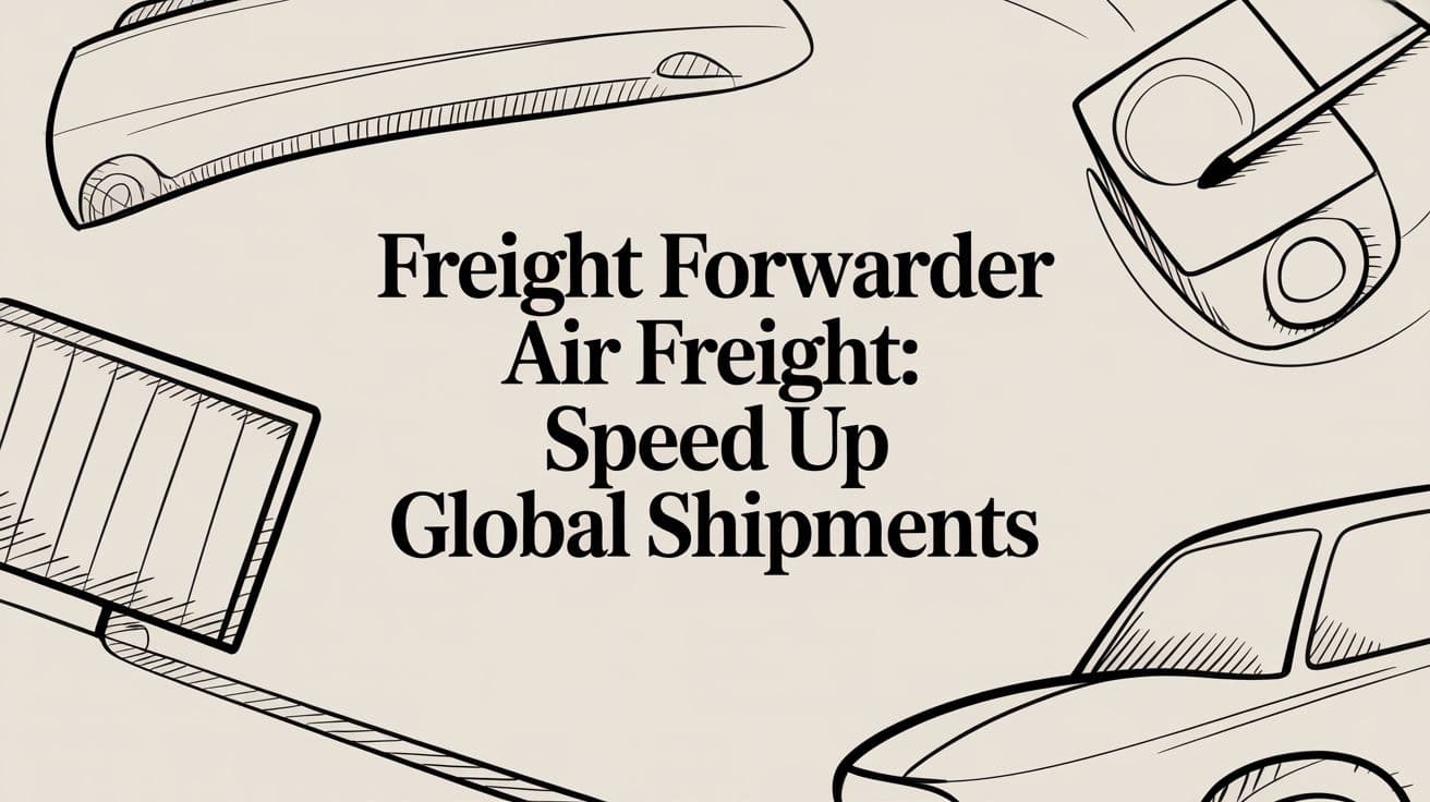Freight Forwarder Air Freight: Speed Up Global Shipments
