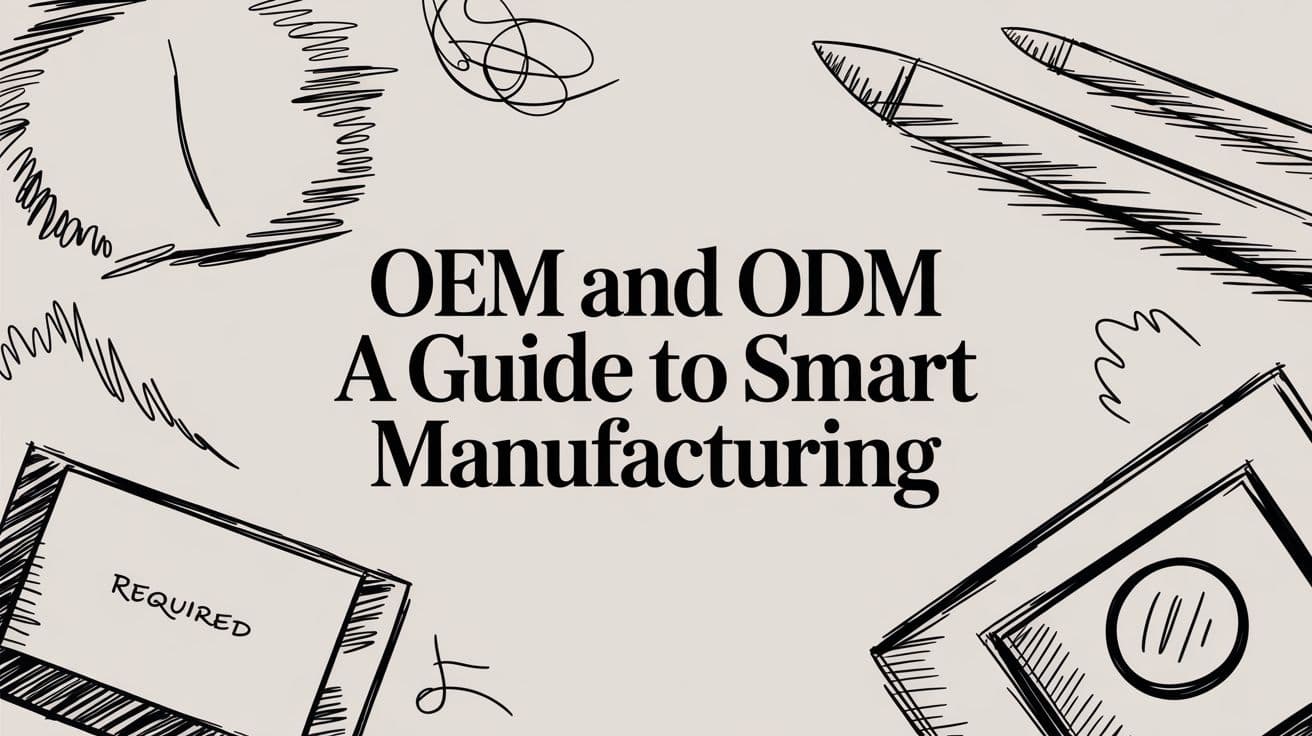 OEM and ODM A Guide to Smart Manufacturing
