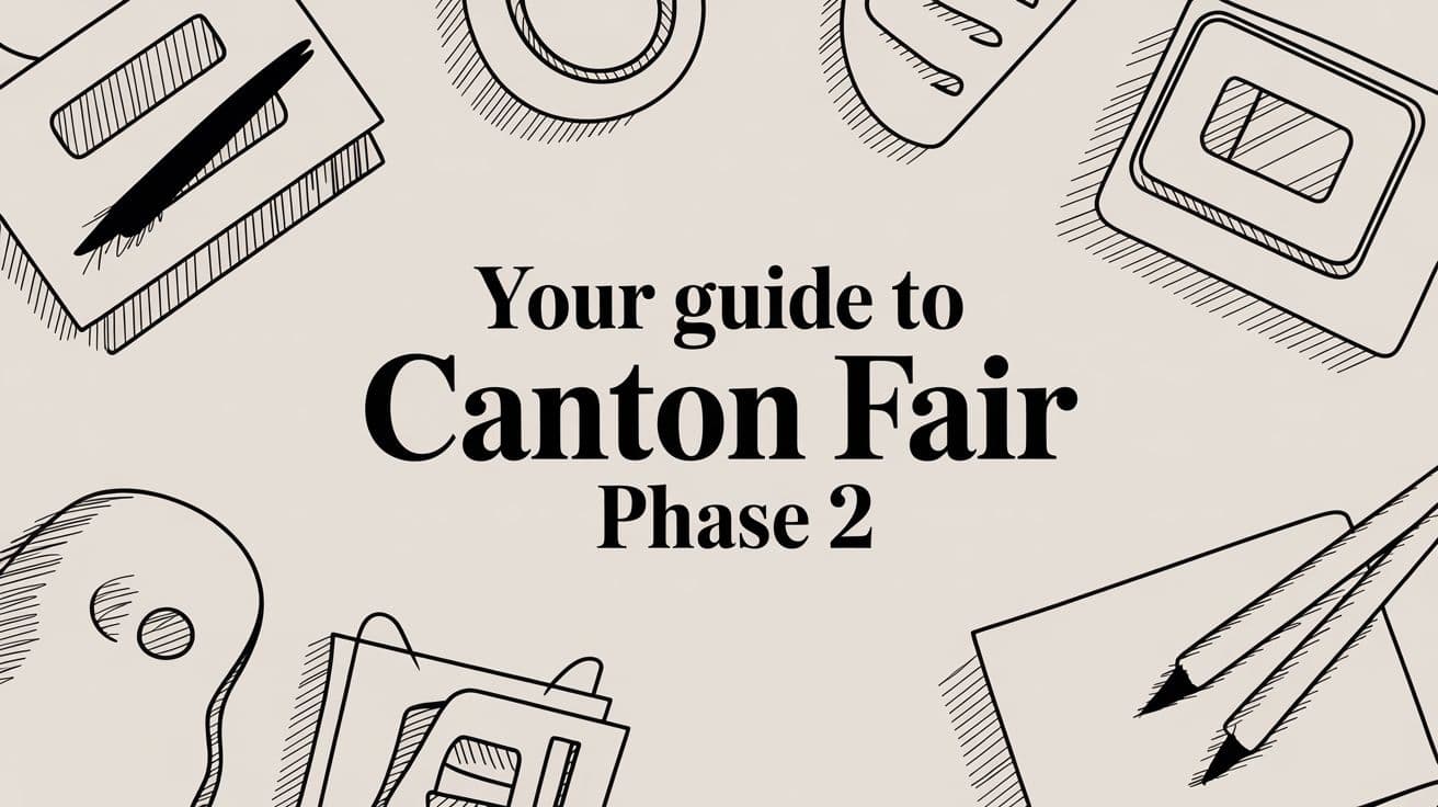 Your Guide to Canton Fair Phase 2
