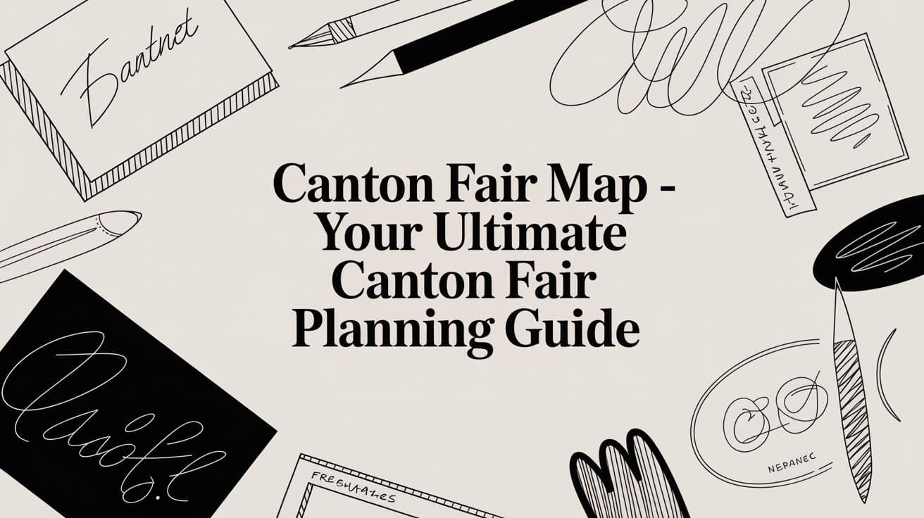 canton fair map - Your Ultimate Canton Fair Planning Guide