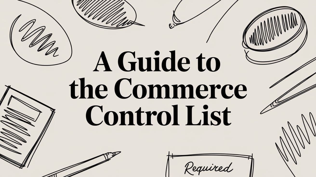 A Guide to the Commerce Control List