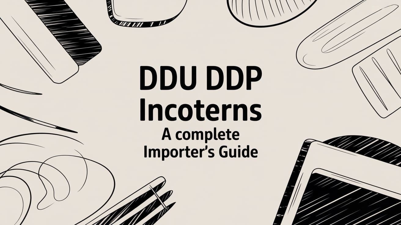 DDU DDP Incoterms A Complete Importer's Guide