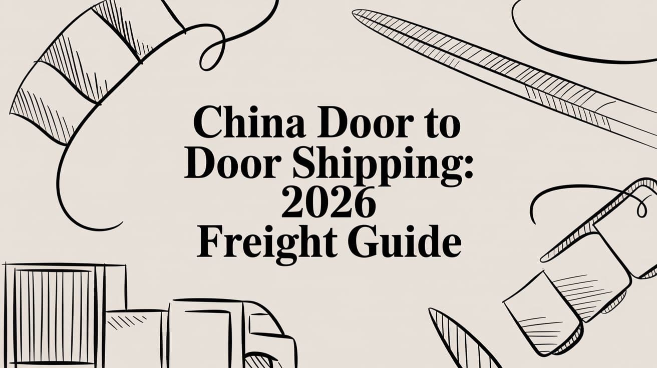 China Door to Door Shipping: 2026 Freight Guide