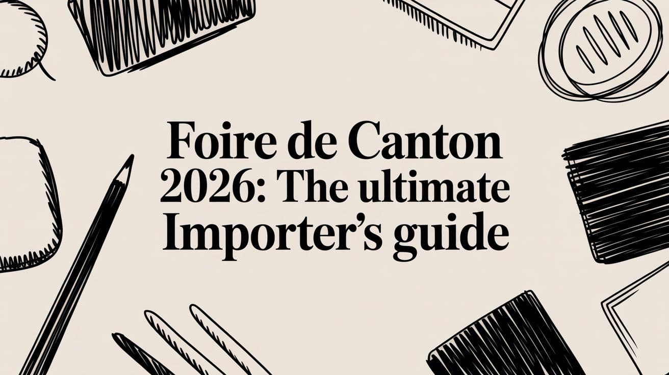 Foire de Canton 2026: The Ultimate Importer's Guide