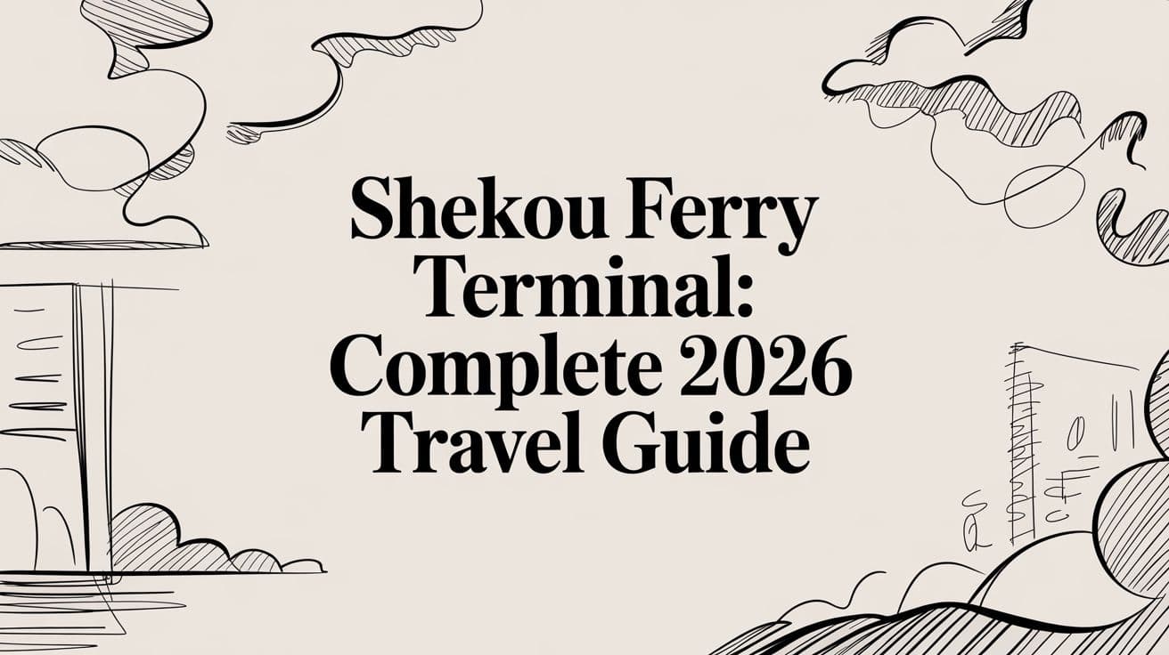 Shekou Ferry Terminal: Complete 2026 Travel Guide