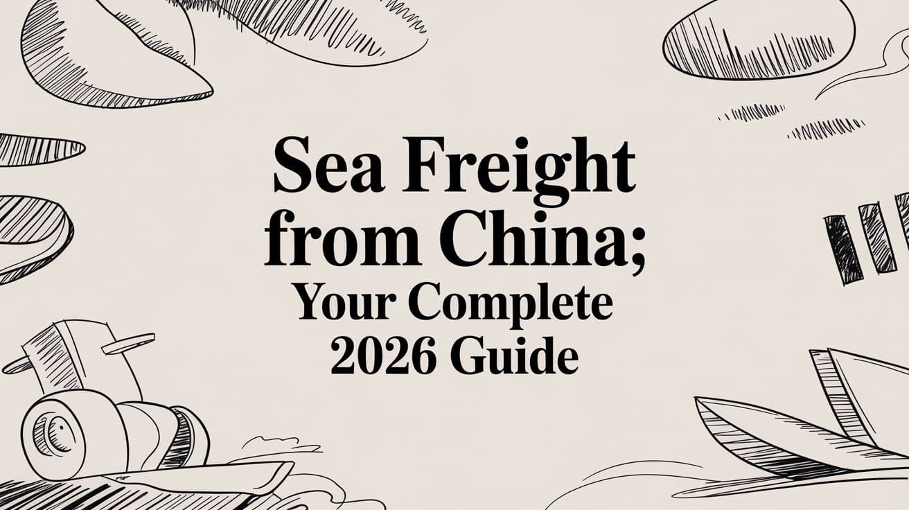 Sea Freight from China: Your Complete 2026 Guide