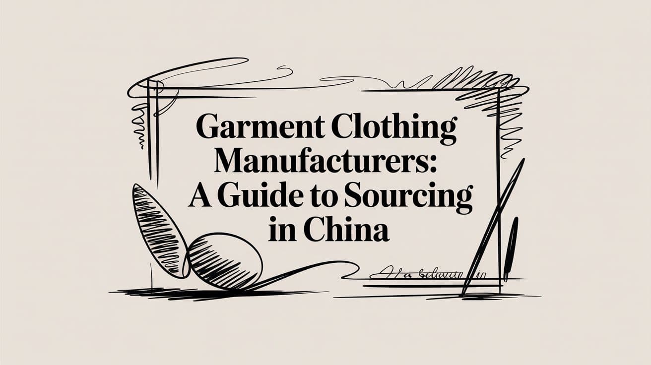 Garment Clothing Manufacturers: A Guide to Sourcing in China