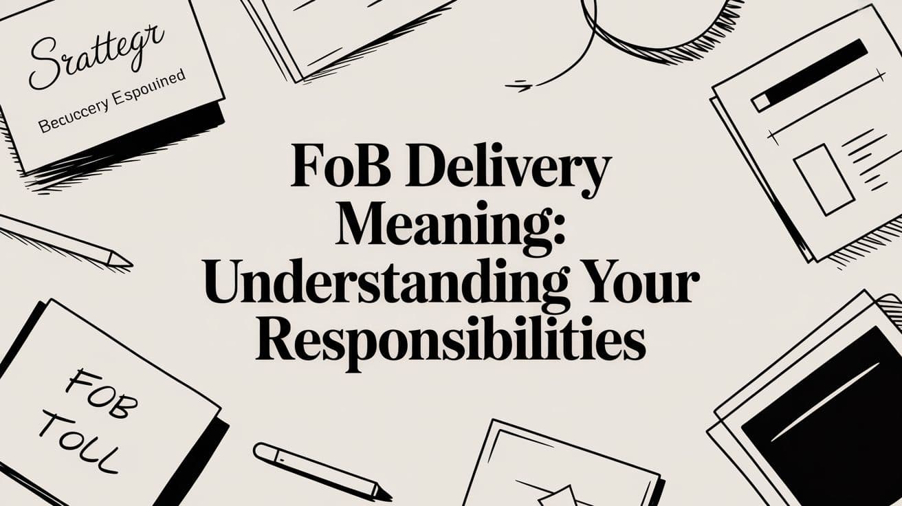 FOB Delivery Meaning: Understanding Your Responsibilities