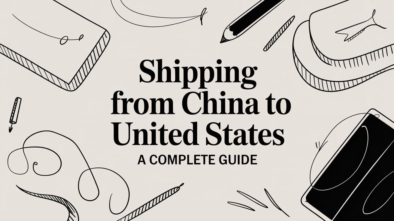 Shipping from China to United States A Complete Guide