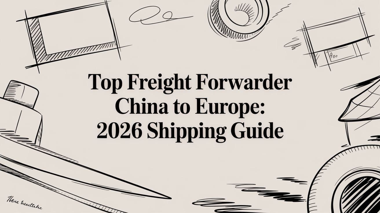 Top Freight Forwarder China to Europe: 2026 Shipping Guide
