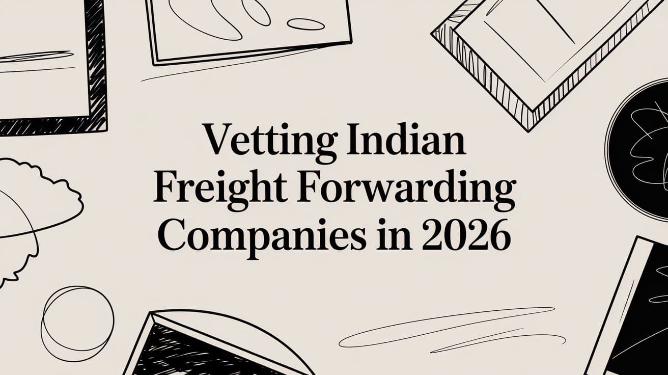 Vetting Indian Freight Forwarding Companies in 2026
