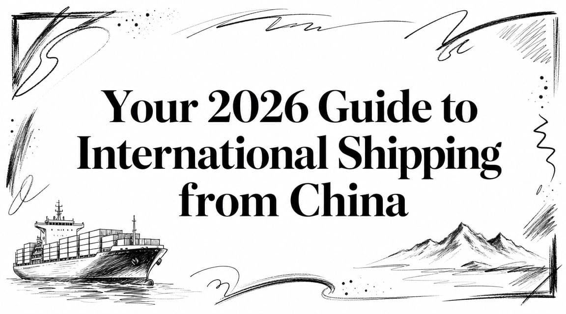 Your 2026 Guide to International Shipping from China