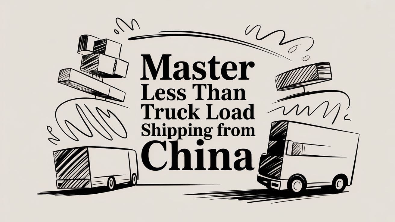 Master Less Than Truck Load Shipping from China