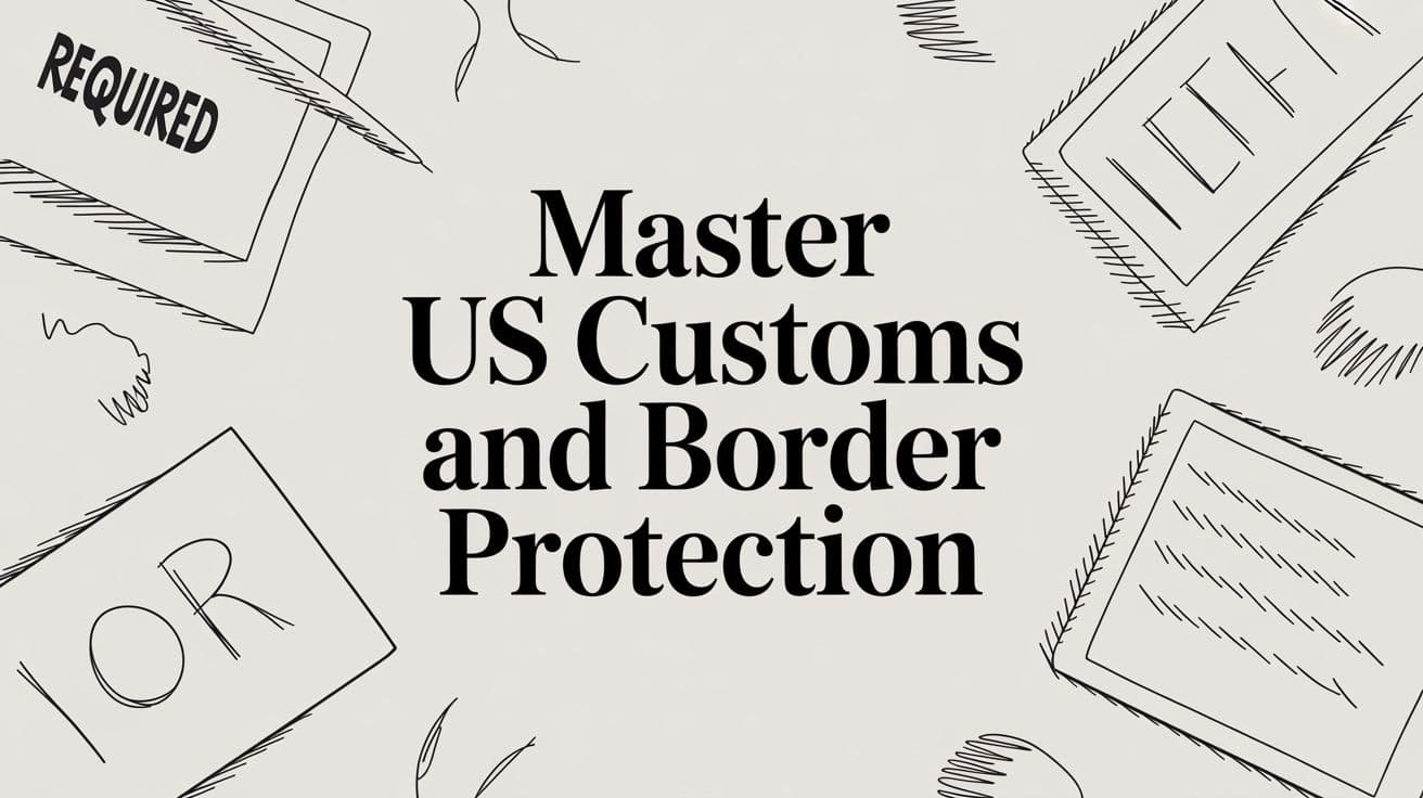 Master US Customs And Border Protection