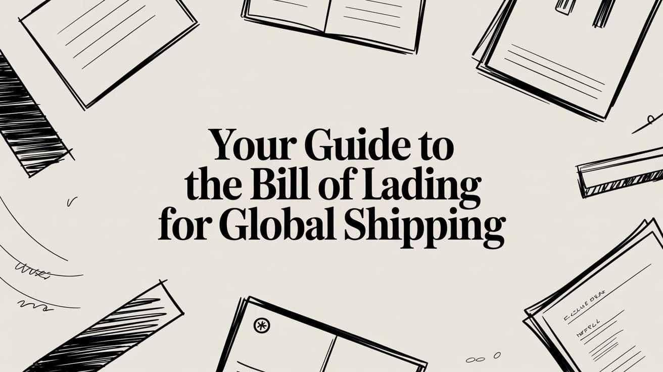 Your Guide to the Bill of Lading for Global Shipping