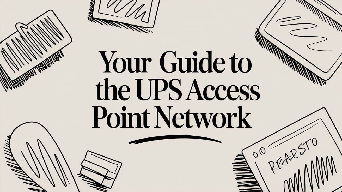 Your Guide to the UPS Access Point Network