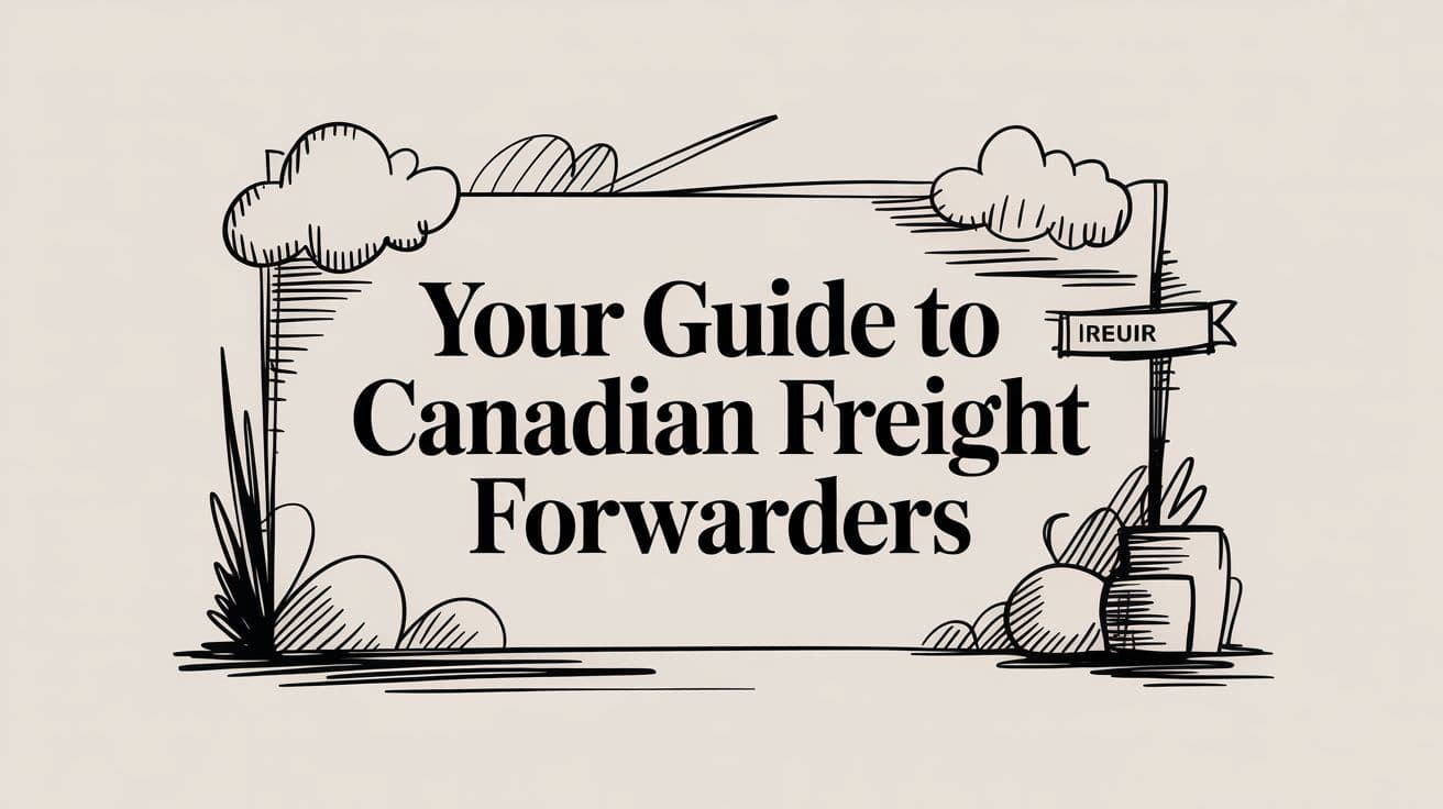 Your Guide to Canadian Freight Forwarders