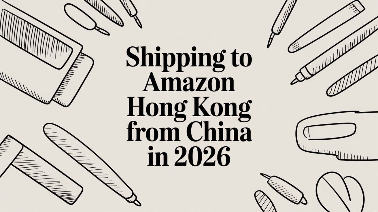 Shipping to Amazon Hong Kong From China in 2026