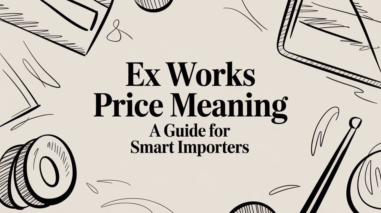Ex Works Price Meaning A Guide for Smart Importers