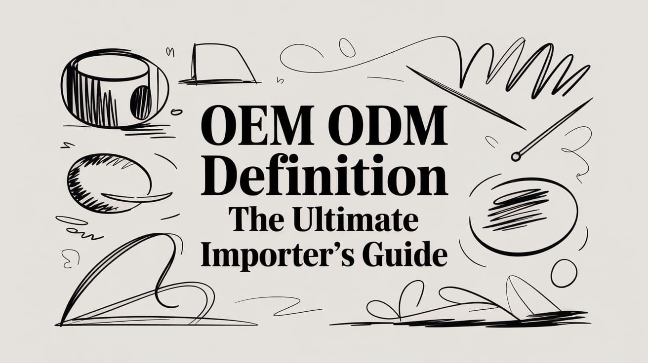 OEM ODM Definition The Ultimate Importer's Guide