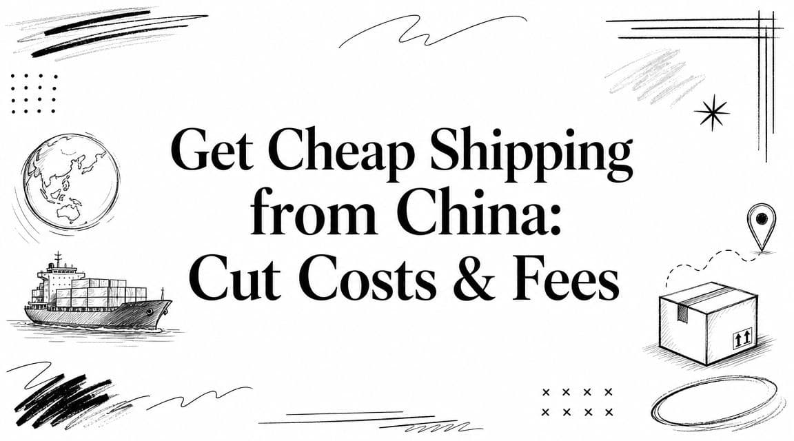 Get Cheap Shipping from China: Cut Costs & Fees