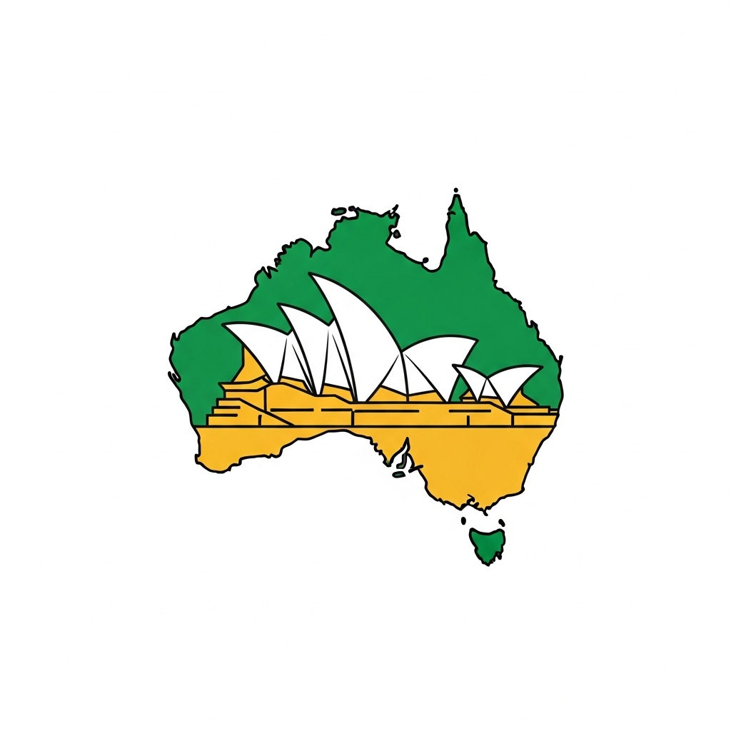 Australia destination icon