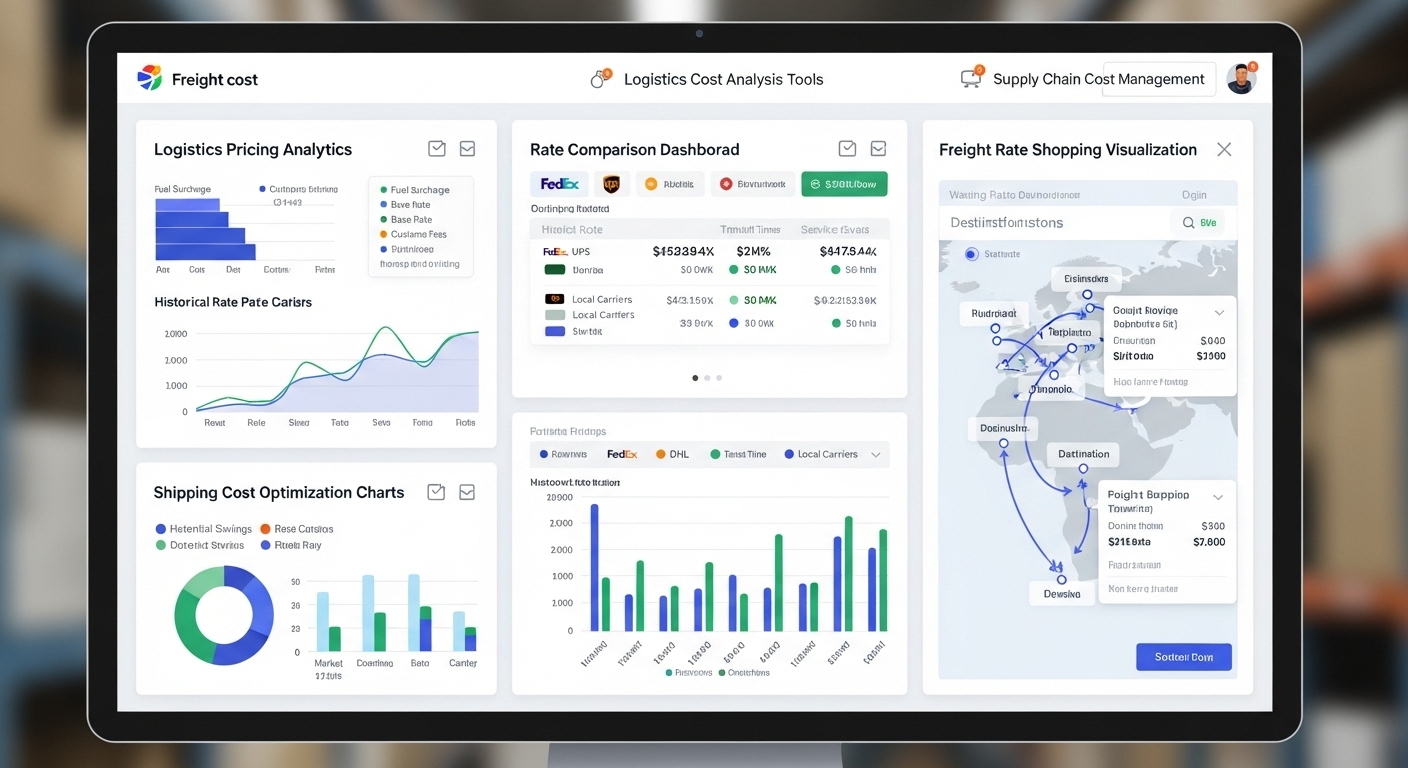 Best Freight Rate Comparison Tools to Cut Shipping Costs